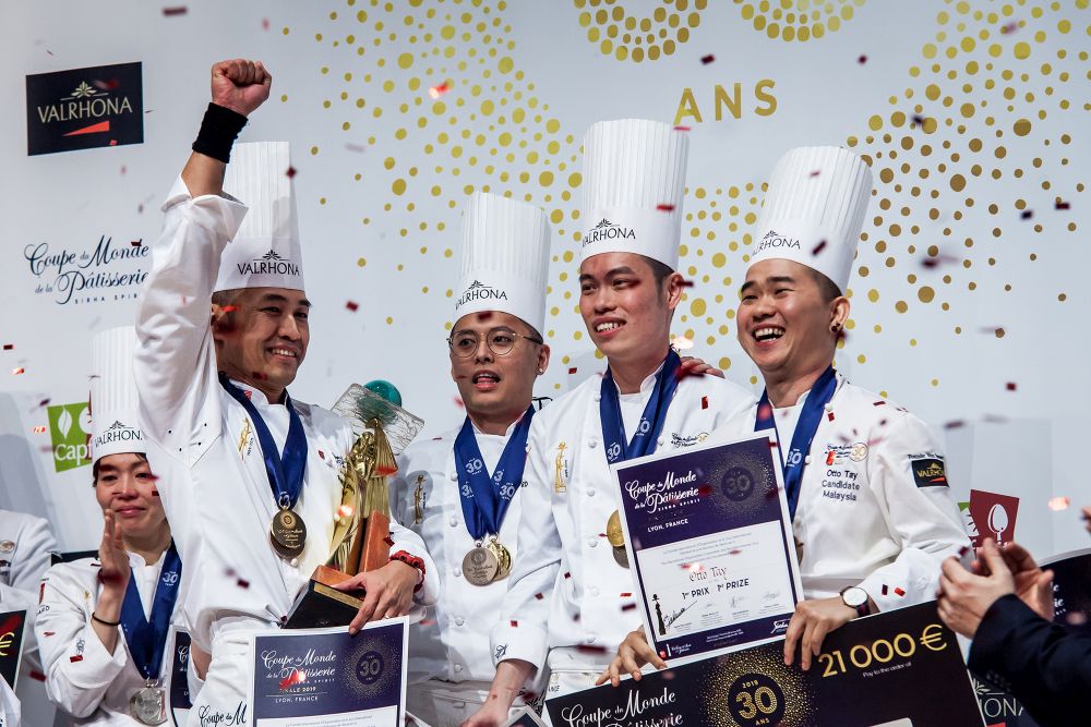Chefs preparing food